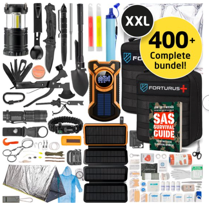 72U Survival Kit Elite – Maximale Veiligheid & Zelfvoorziening