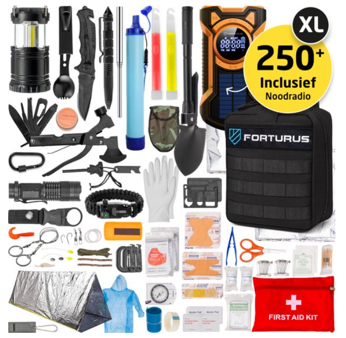 72U Survival Kit Pro – Voor Gevorderde Noodsituaties